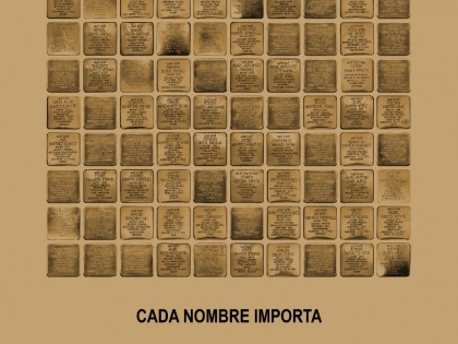 CADA NOMBRE IMPORTA | STOLPERSTEINE MADRID X DAVID CÁRDENAS | 12.09.25 – 11.10.25